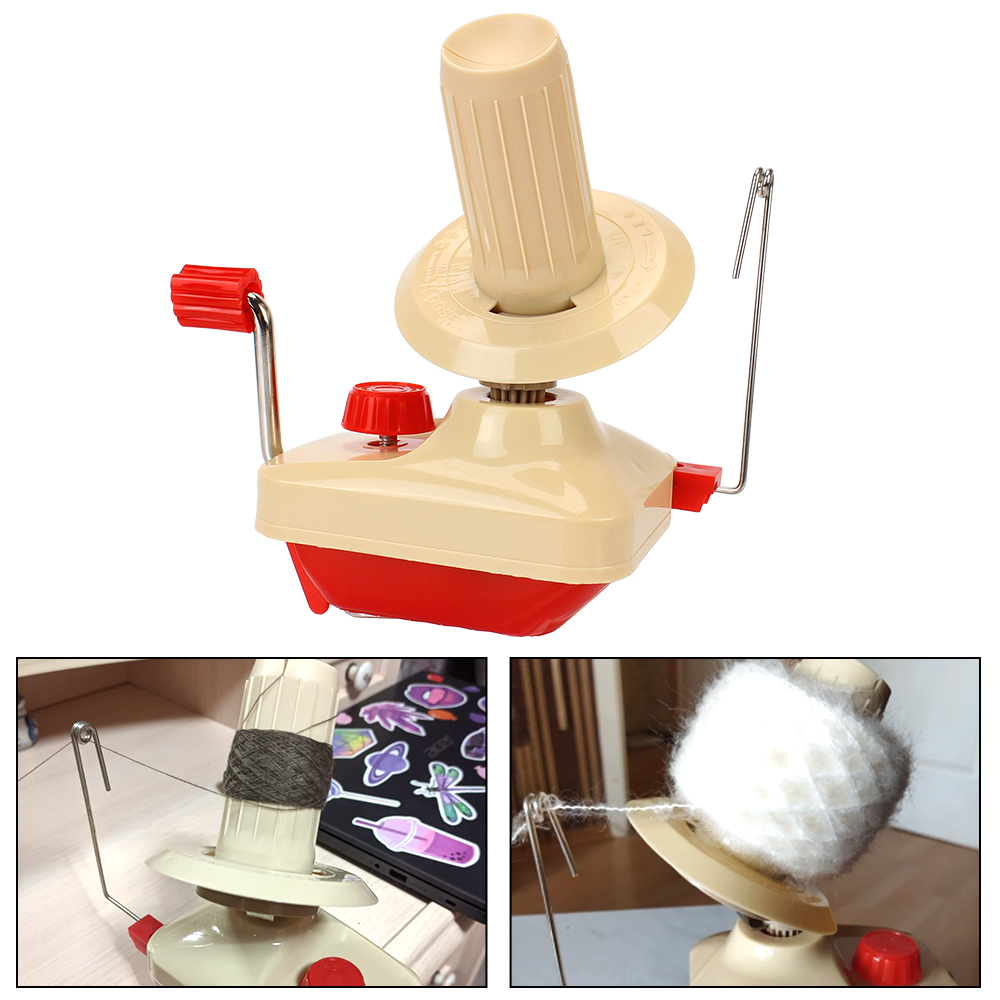 Skee Ball Arcade - 手動ハンドヘルドファイバーウール DIY 縫製作成ストリングボール手動糸ワインダー糸かせケーブルワインダーマシン