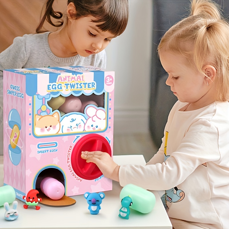 Prize Capsule Toy Machine - カプセル自動販売機 おもちゃ サプライズエッグ 景品ディスペンサー ゲーム ミニドール