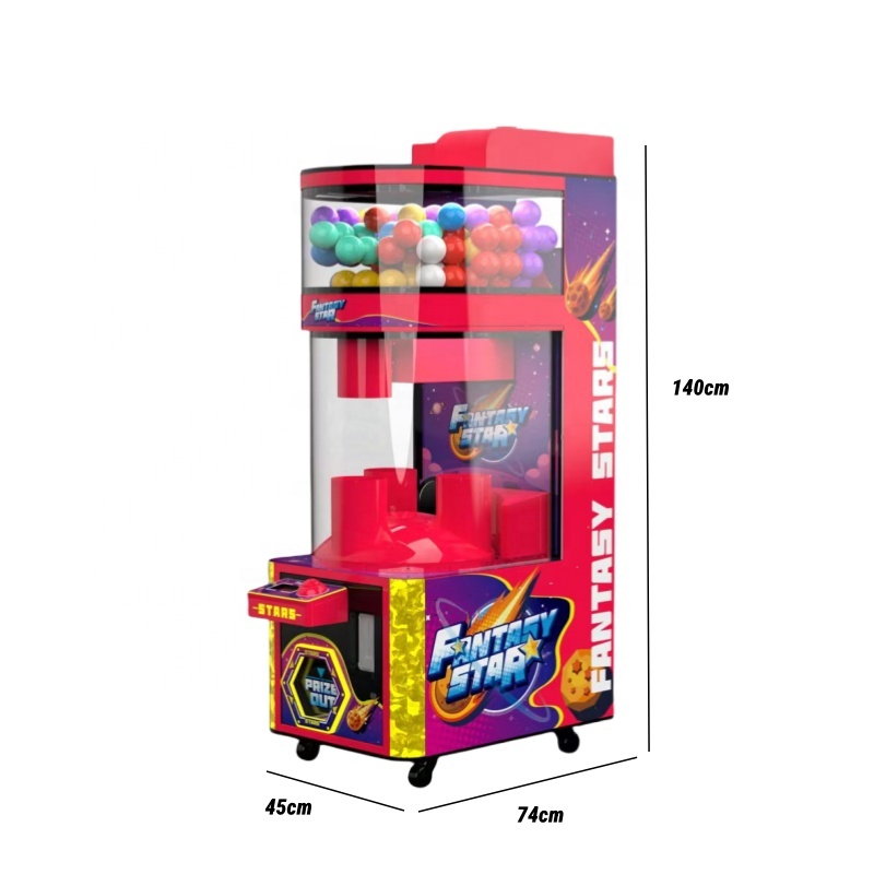Prize Capsule Toy Machine - 遊園地のメタルコイン式カプセルトイ景品販売機、子供向けアーケードゲーム、ガチャガチャポンマシン