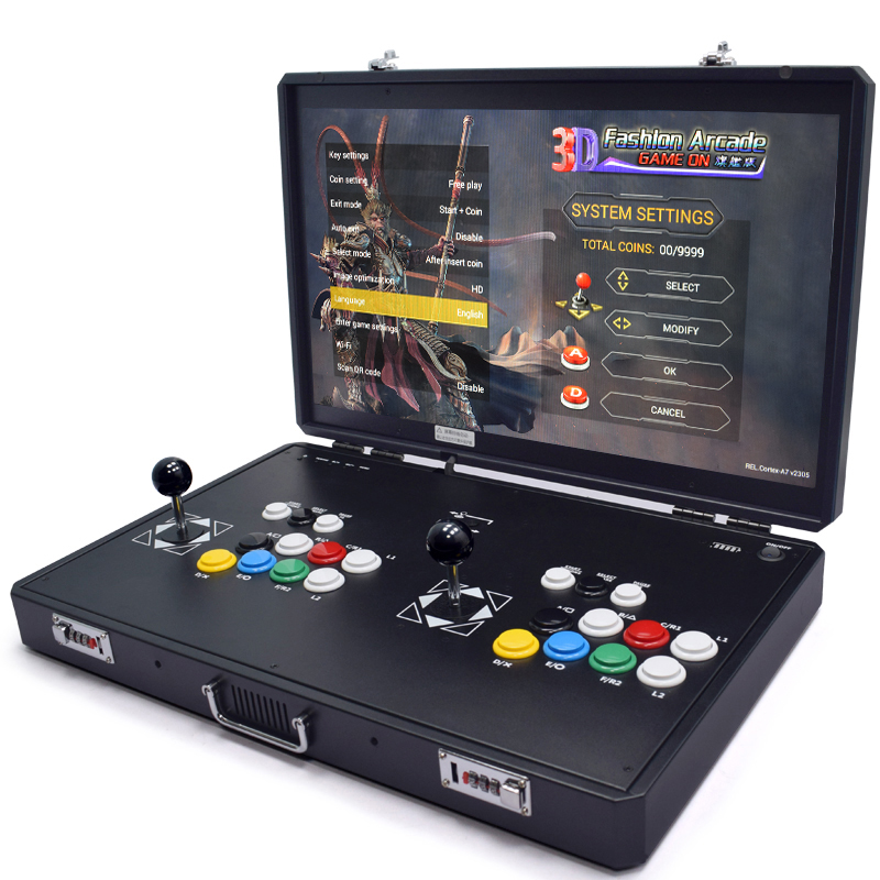 Arcade X - Pandora H3-LCDアーケードコンソール,2プレーヤーPCBボード,レトロビデオ,テーブル,バートップマシン,23000ゲーム,24インチ
