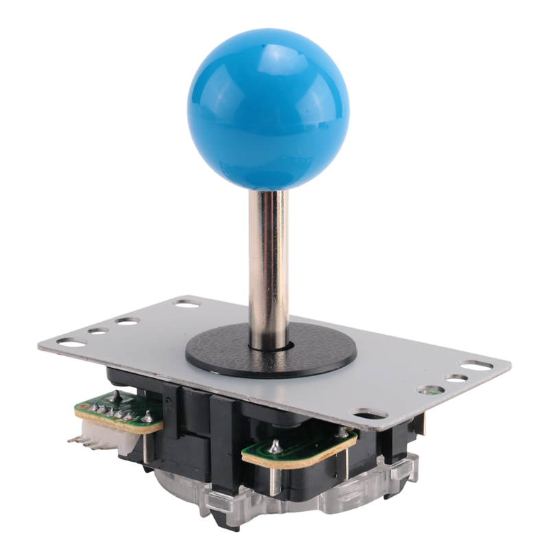 Joystick Arcade Parts - クラシック5ピンアーケードジョイスティック4/8方向対戦型ジョイスティック交換部品、ゲームアーケードDIYジョイスティック用