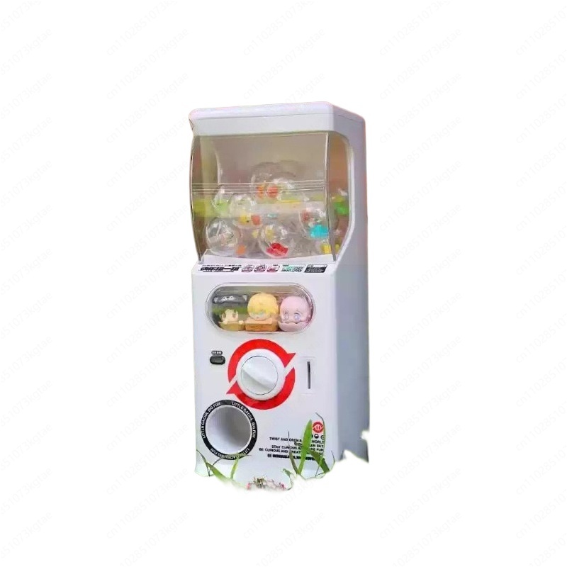Prize Capsule Toy Machine - 新型コイン式ガチャポンマシン、キャンディーとミニフィギュアカプセル入り子供向けおもちゃ、コレクション用景品ディスペンサー