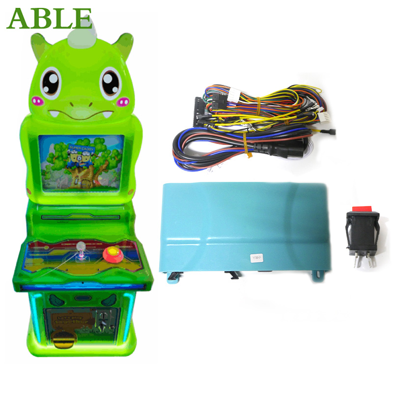 Racing Arcade Cabinet - 子供のためのアーケードチケットゲーム,小さな青い帽子のアーケードキャビネットゲーム,DIY