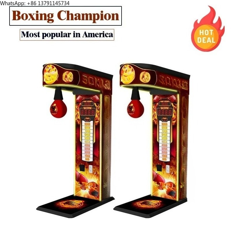 Arcade Vending Machines For Sale - ヒットキックボクシングマシン価格販売機アーケードマシンコイン式ゲーム電子ボクシングゲームパンチマシン販売中