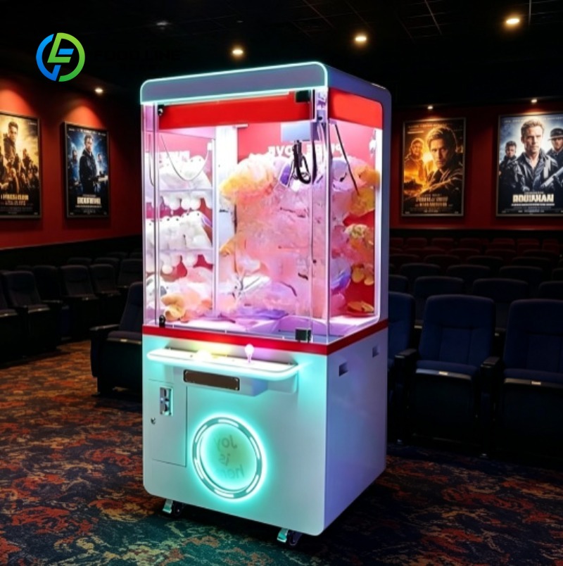 Arcade Style Vending Machine - 持ち運び可能なクレーンゲーム機、アーケード風景品キャッチャー付き、キャンディや小さな贈り物で家族で楽しめる