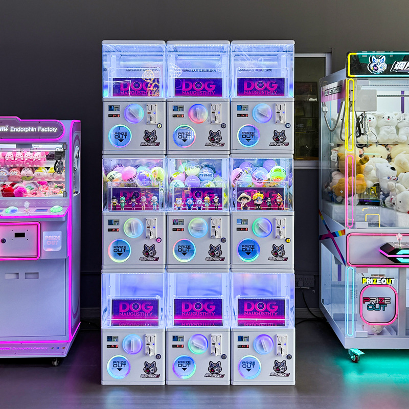 Prize Capsule Toy Machine - ミニメタルカプセルトイ自動販売機 コイン式 業務用スナック景品 遊園地 ショッピングモール アーケード向け