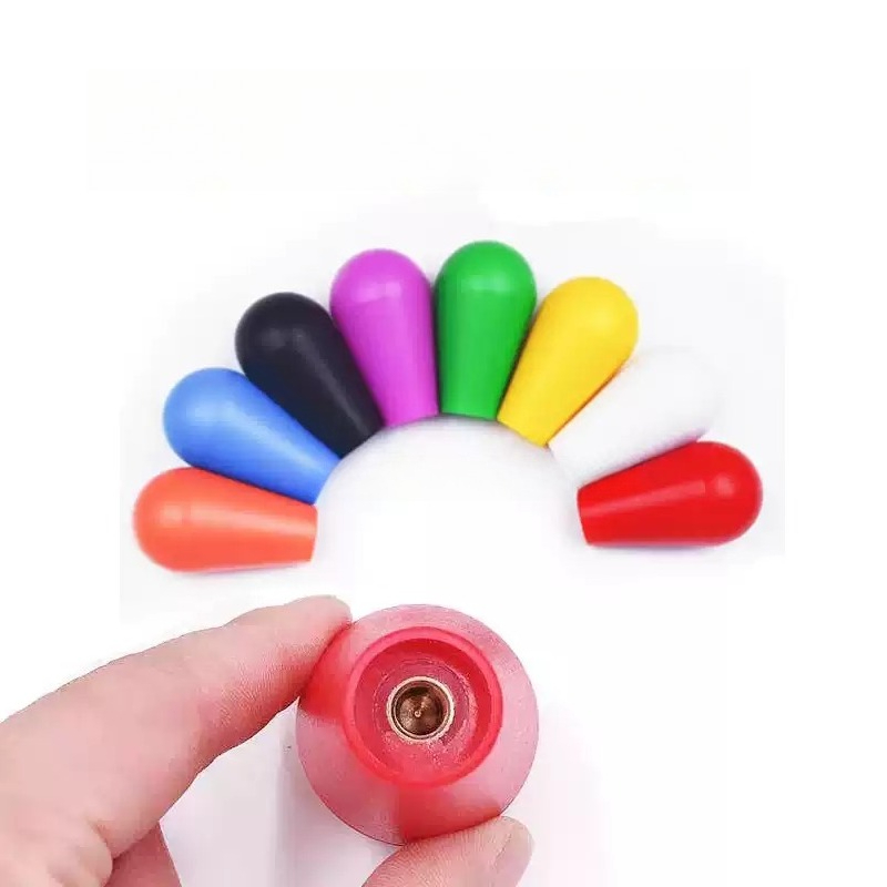 Joystick Arcade Parts - 10 個アーケードゲーム機部品アメリカンスタイルジョイスティックドロップ形状オーバルボールトップロッカーノブ交換アクセサリー