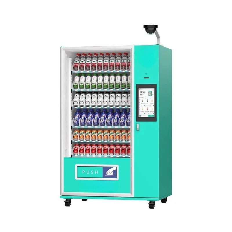自動販売機 商業用無人コンテナ スナック飲料自動販売機 ドア - Open Vending Machine のレビューと価格