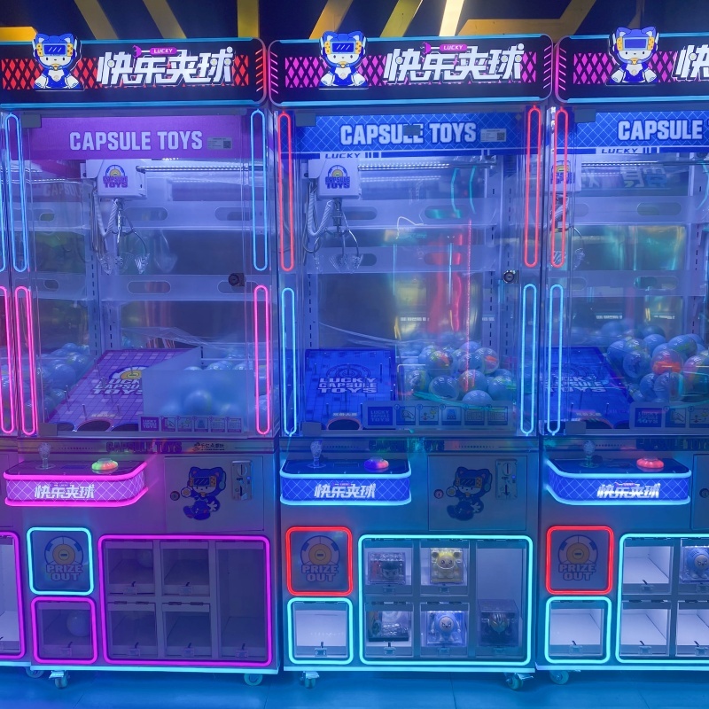 カプセルトイ クレーンゲーム ガチャポンマシン コイン式ゲー - Prize Capsule Toy Machine のレビューと価格