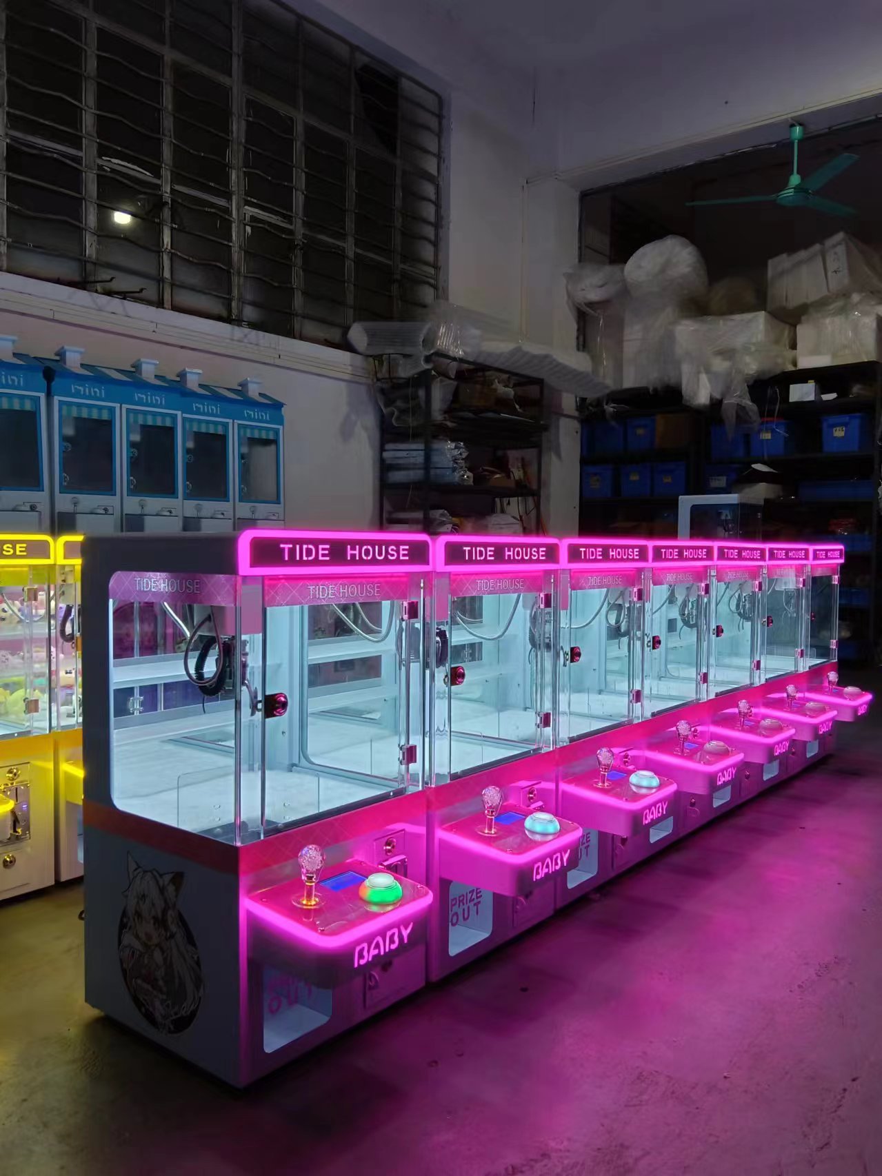 ミニデスクトップクレーンゲーム機 コイン式おもちゃ 1年間保 - Arcade Vending Machines For Sale のレビューと価格