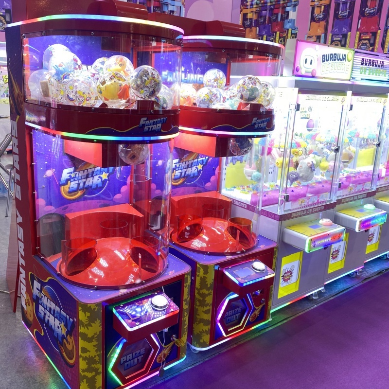 遊園地のメタルコイン式カプセルトイ景品販売機、子供向けアーケ - Prize Capsule Toy Machine のレビューと価格