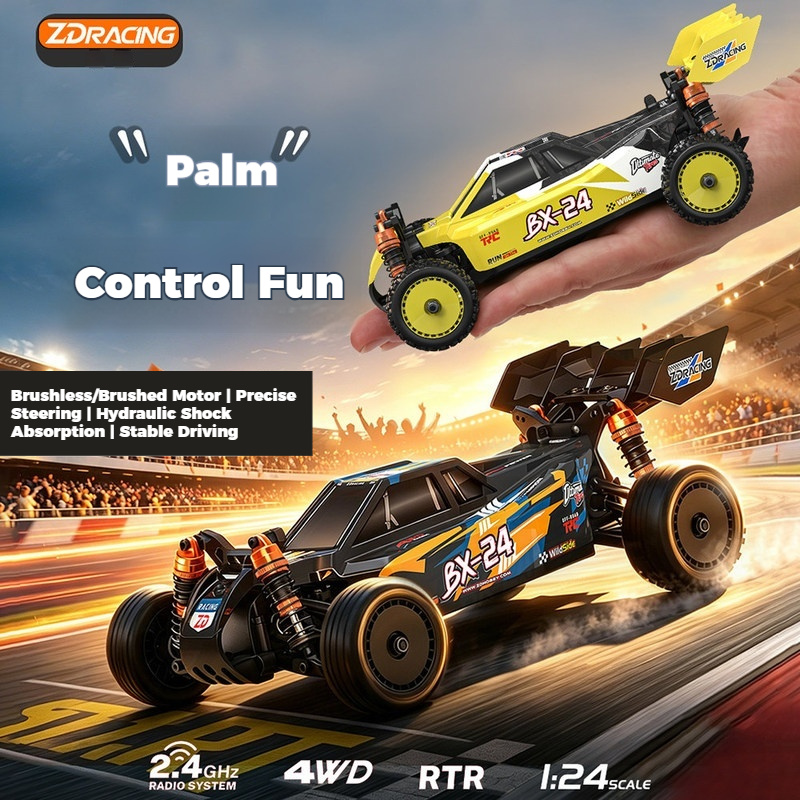Zdレーシング 1/24 Bx 24 4WD ブラシレスレー - Racing Arcade Cabinet のレビューと価格