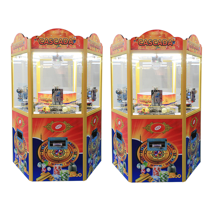 6人用アーケードゲーム機 コイン式コインプッシャー機 クォー - Arcade Style Vending Machine のレビューと価格