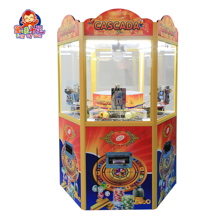 6人用アーケードゲーム機 コイン式コインプッシャー機 クォー - Arcade Style Vending Machine のレビューと価格