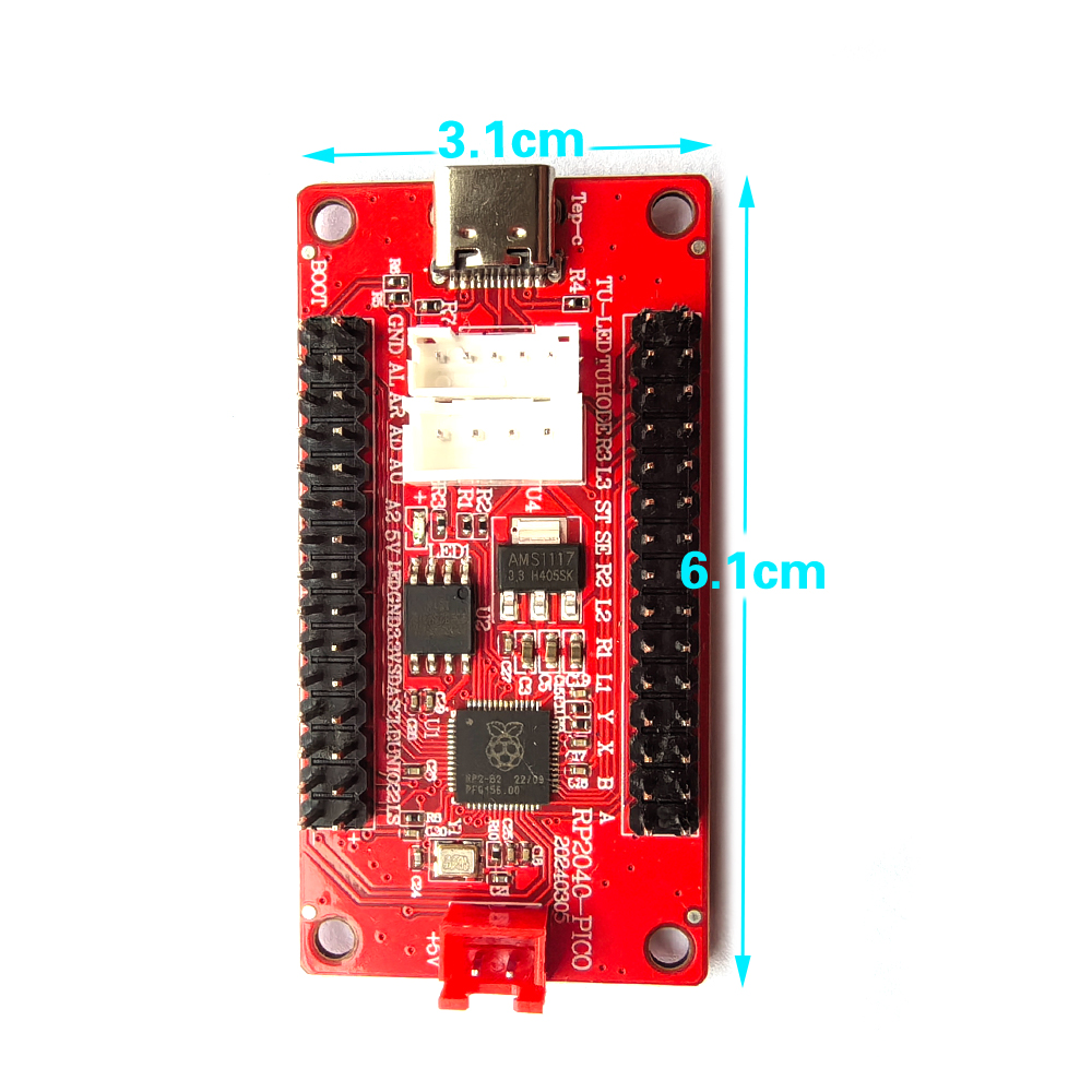 ラズベリーパイピコゼロ遅延 USB ボードエンコーダ PC  - Joystick Arcade Parts のレビューと価格