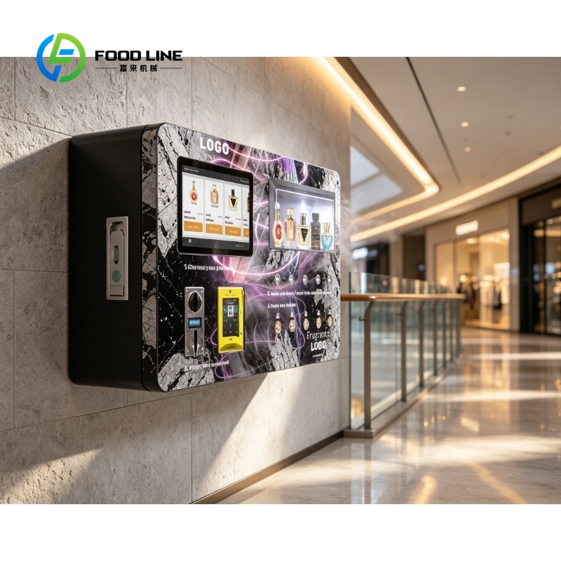 壁掛け式コロン自動販売機　カスタマイズ可能　5x100ml香 - Open Vending Machine のレビューと価格