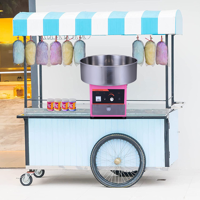 業務用大容量ミニ新型綿菓子製造機 ポータブル綿菓子製造機 小 - Candy Floss Machine のレビューと価格
